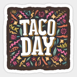 National Taco Day – October 4 Sticker